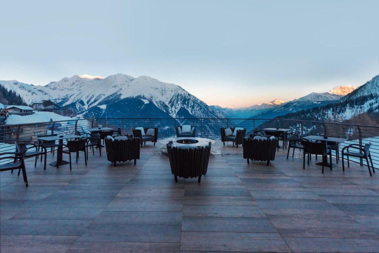 Le Massif Hotel & Lodge Courmayeur The Leading Hotels Of The World Zewnętrze zdjęcie