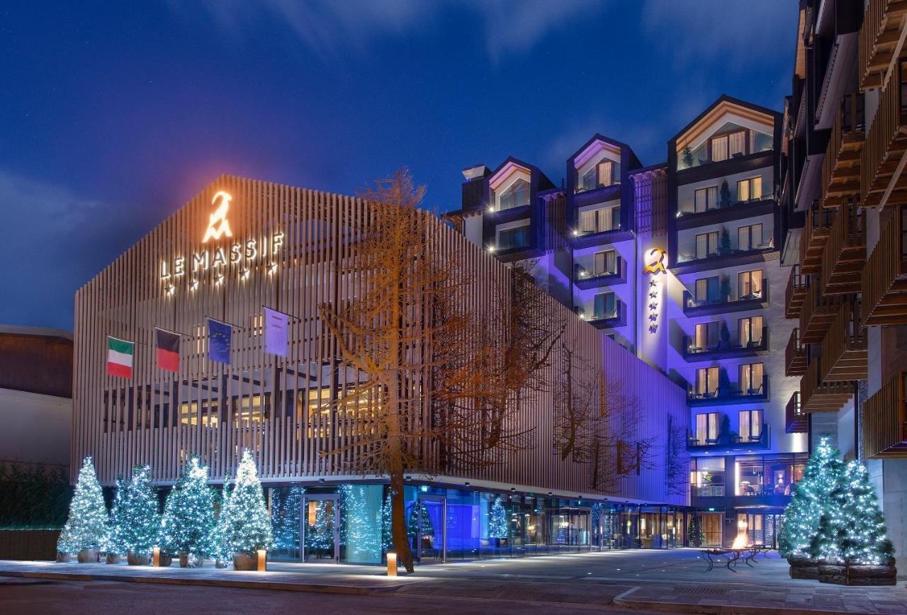 Le Massif Hotel & Lodge Courmayeur The Leading Hotels Of The World Zewnętrze zdjęcie