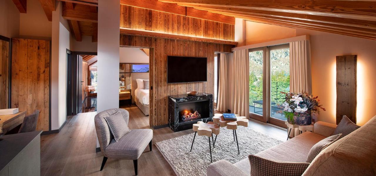 Le Massif Hotel & Lodge Courmayeur The Leading Hotels Of The World Zewnętrze zdjęcie